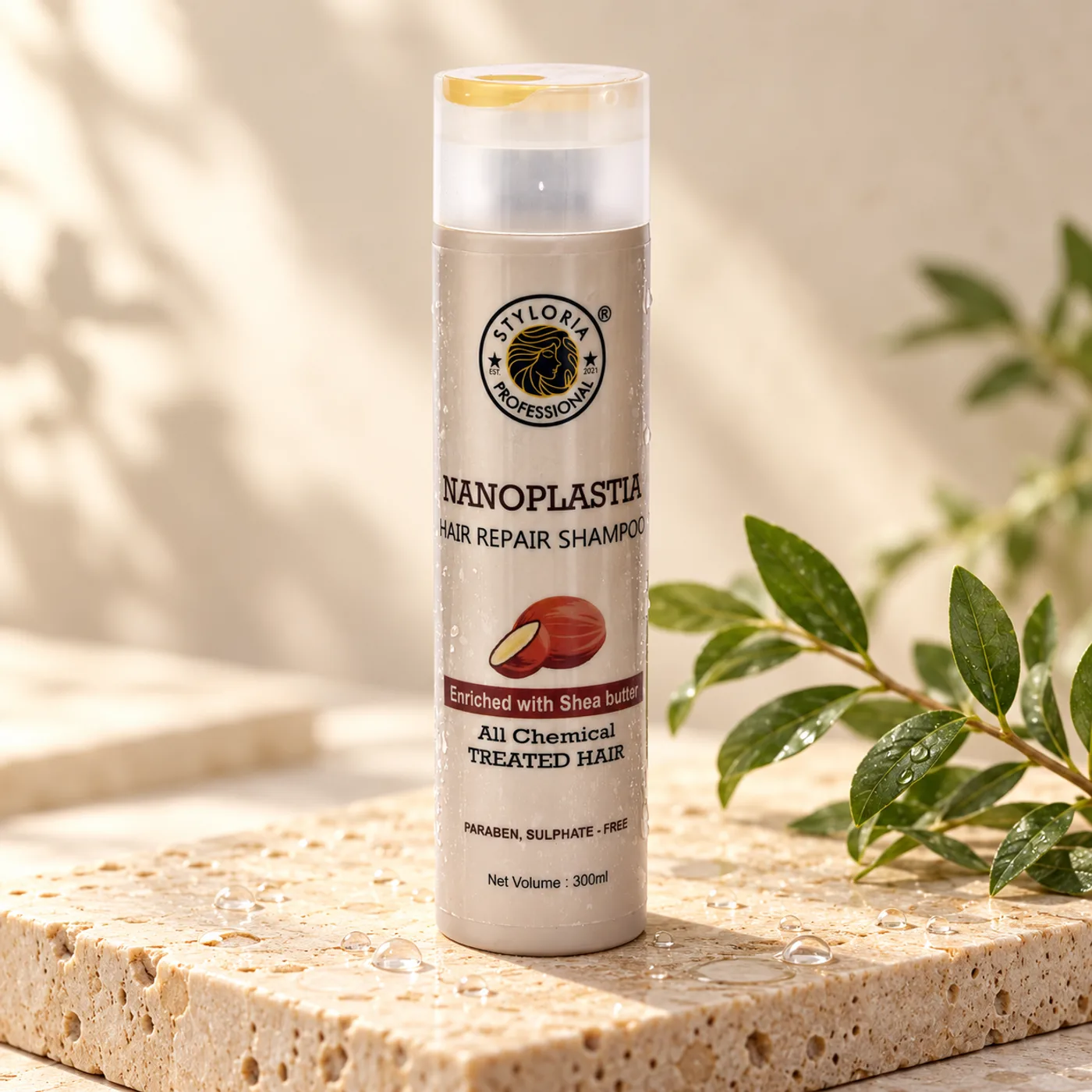Styloria Professional Nanoplastia Hair Repair Shampoo 300 ml