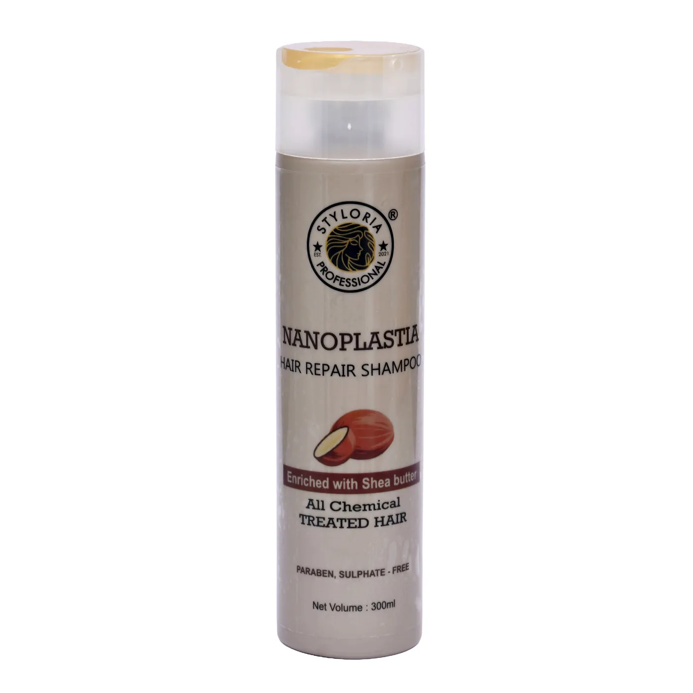 Styloria Professional Nanoplastia Hair Repair Shampoo 300 ml, image 4
