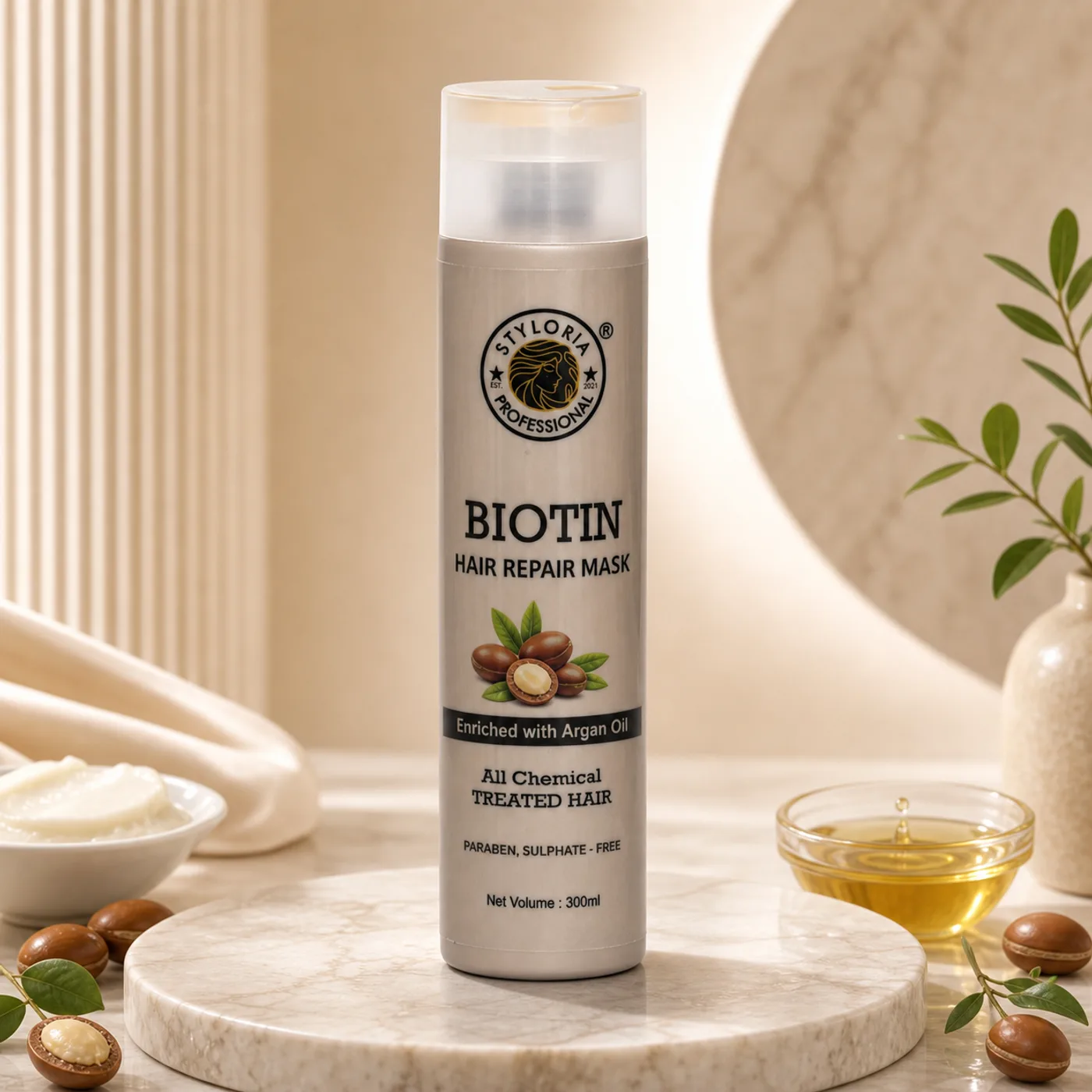 Styloria Professional Biotin Hair Repair Mask 300 ml