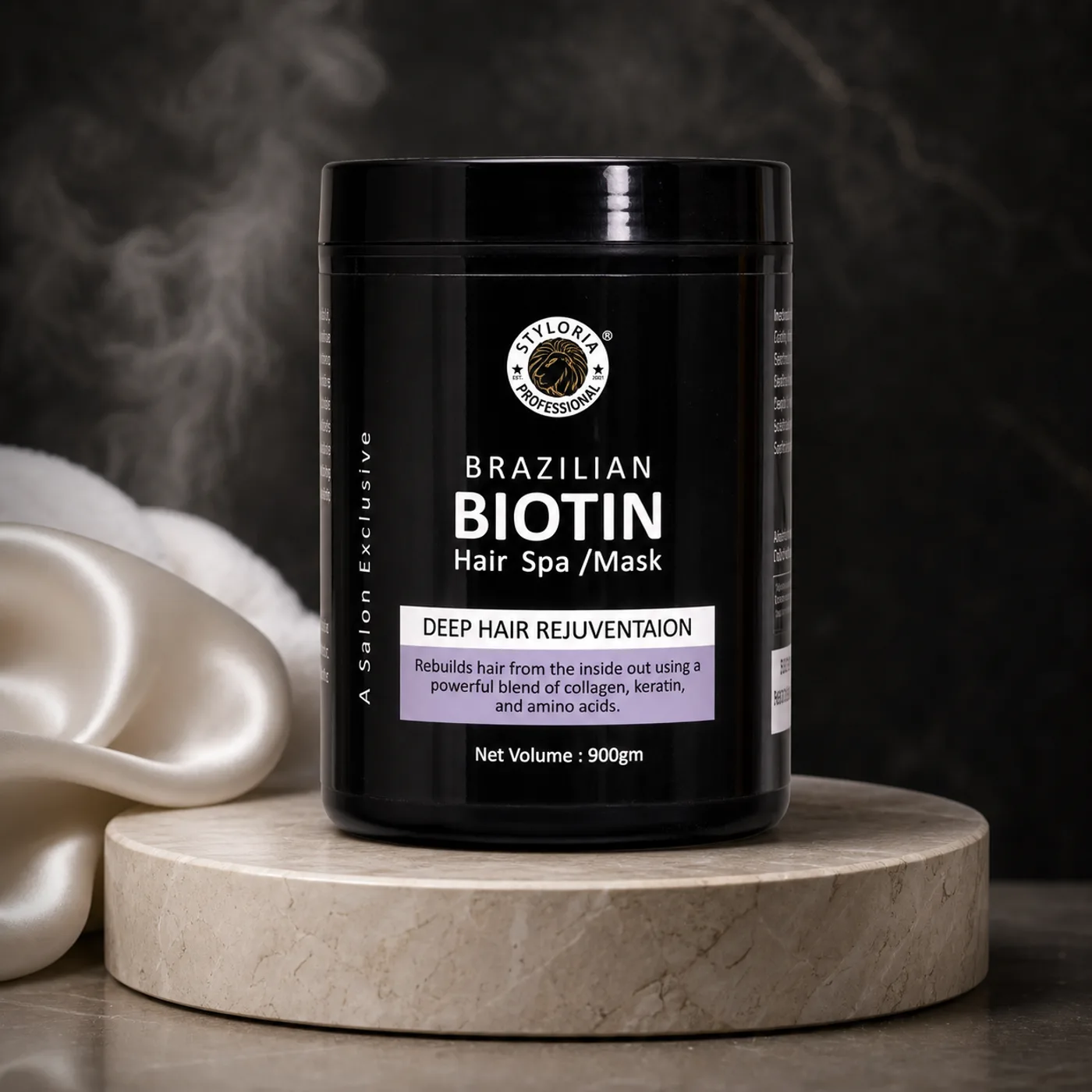 Styloria Professional Brazilian Biotin Hair Spa 900 g