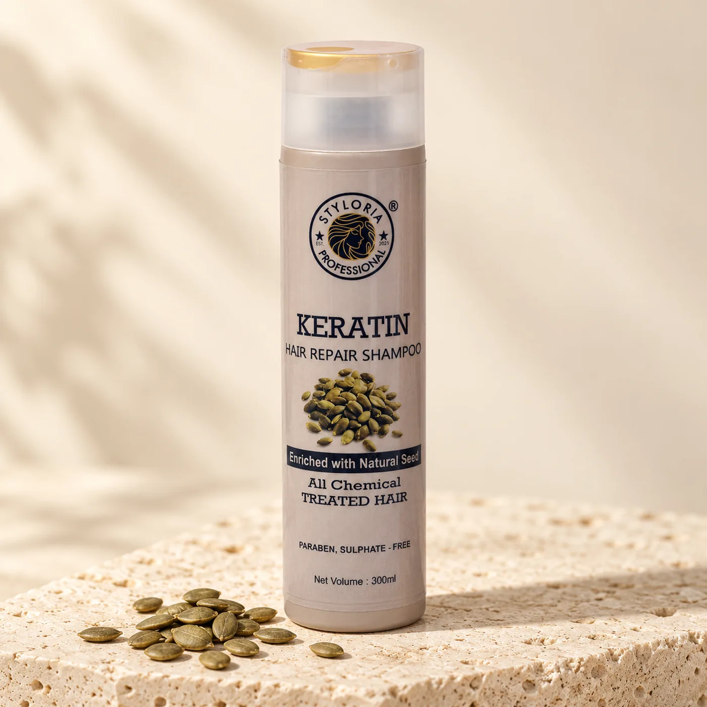Styloria Professional Keratin Hair Repair Shampoo 300 ml