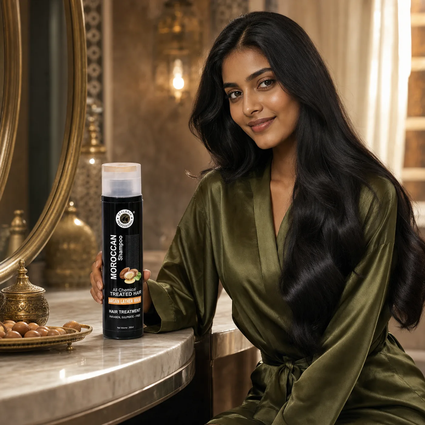Styloria Professional Moroccan Shampoo 300 ml, image 3