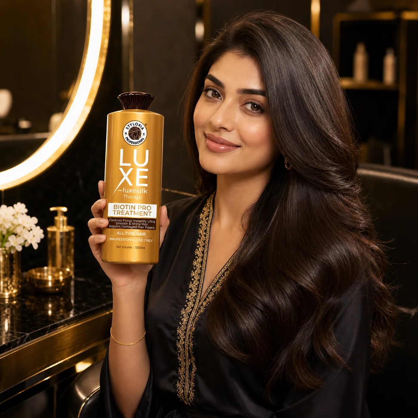 Styloria Professional Luxe Biotin Pro Treatment 1000 ml, image 4