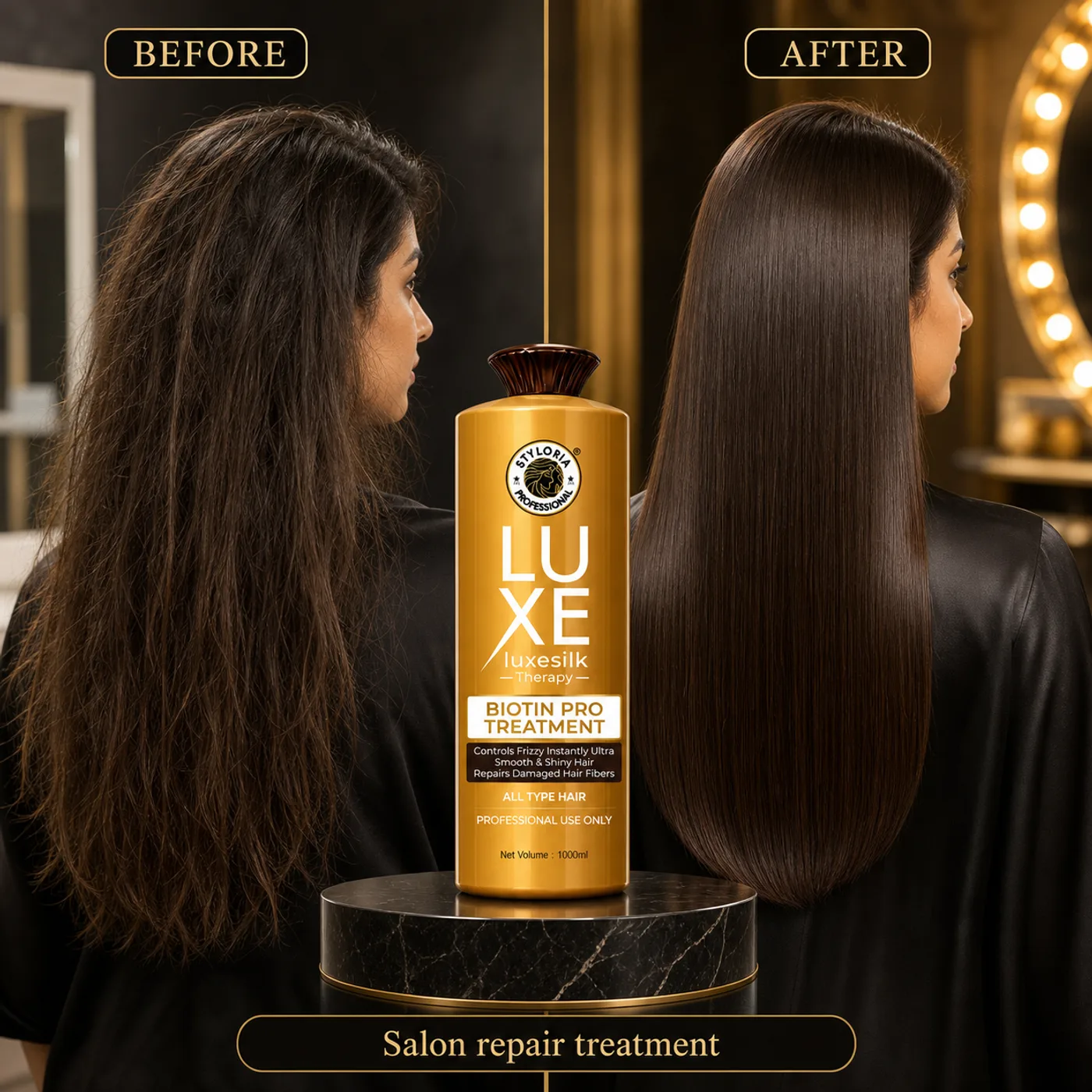 Styloria Professional Luxe Biotin Pro Treatment 1000 ml, image 5