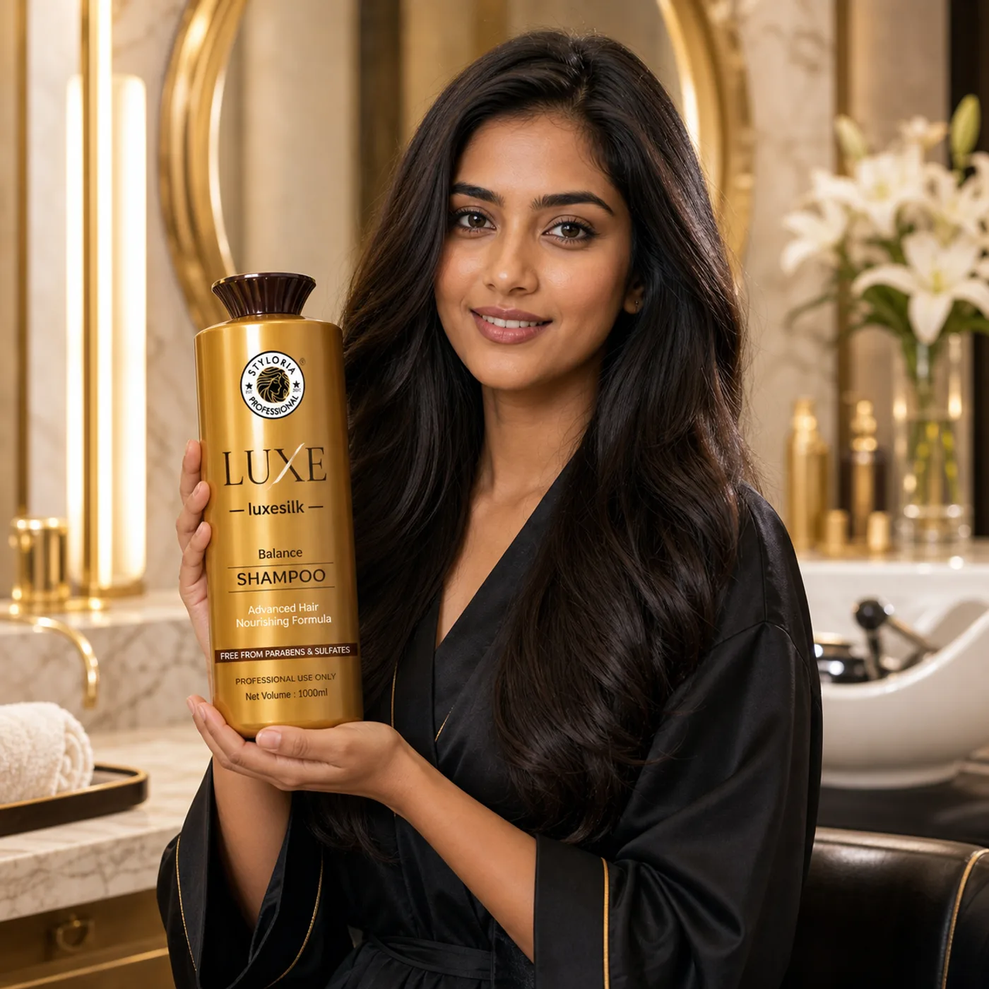 Styloria Professional Luxe Luxesilk Balance Shampoo 1000 ml, image 5
