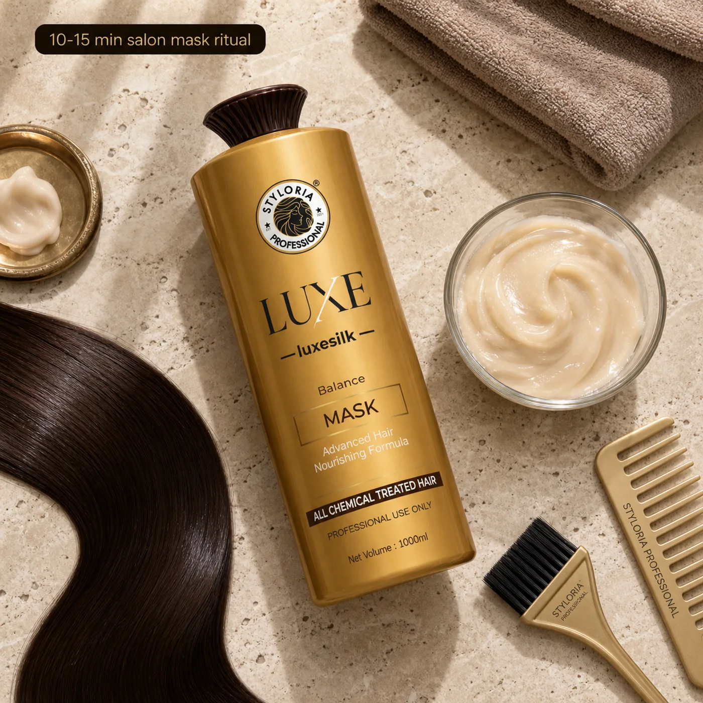 Styloria Professional Luxe Luxesilk Balance Mask 1000 ml, image 4