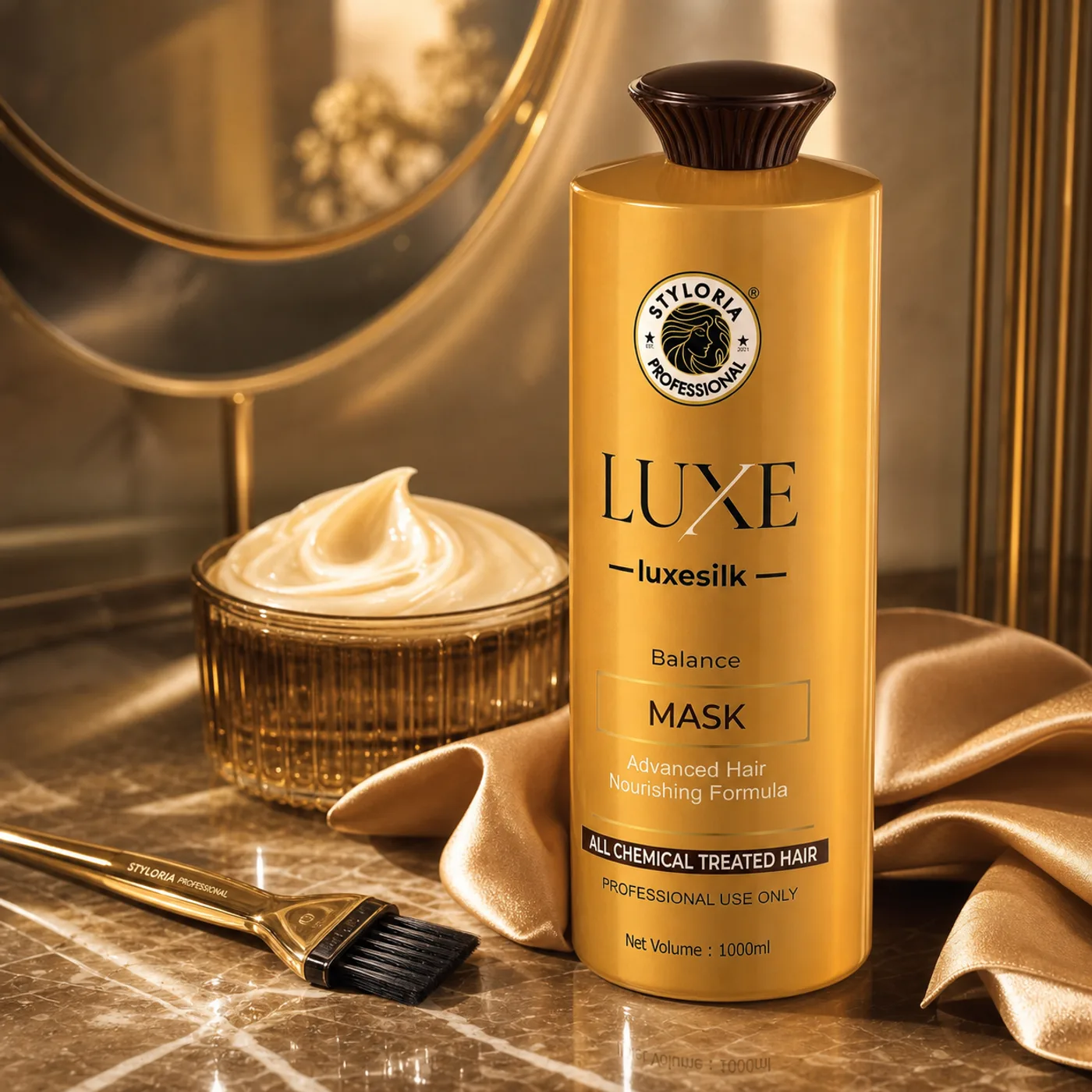 Styloria Professional Luxe Biotin Repair Kit 2 × 1000 ml, image 4