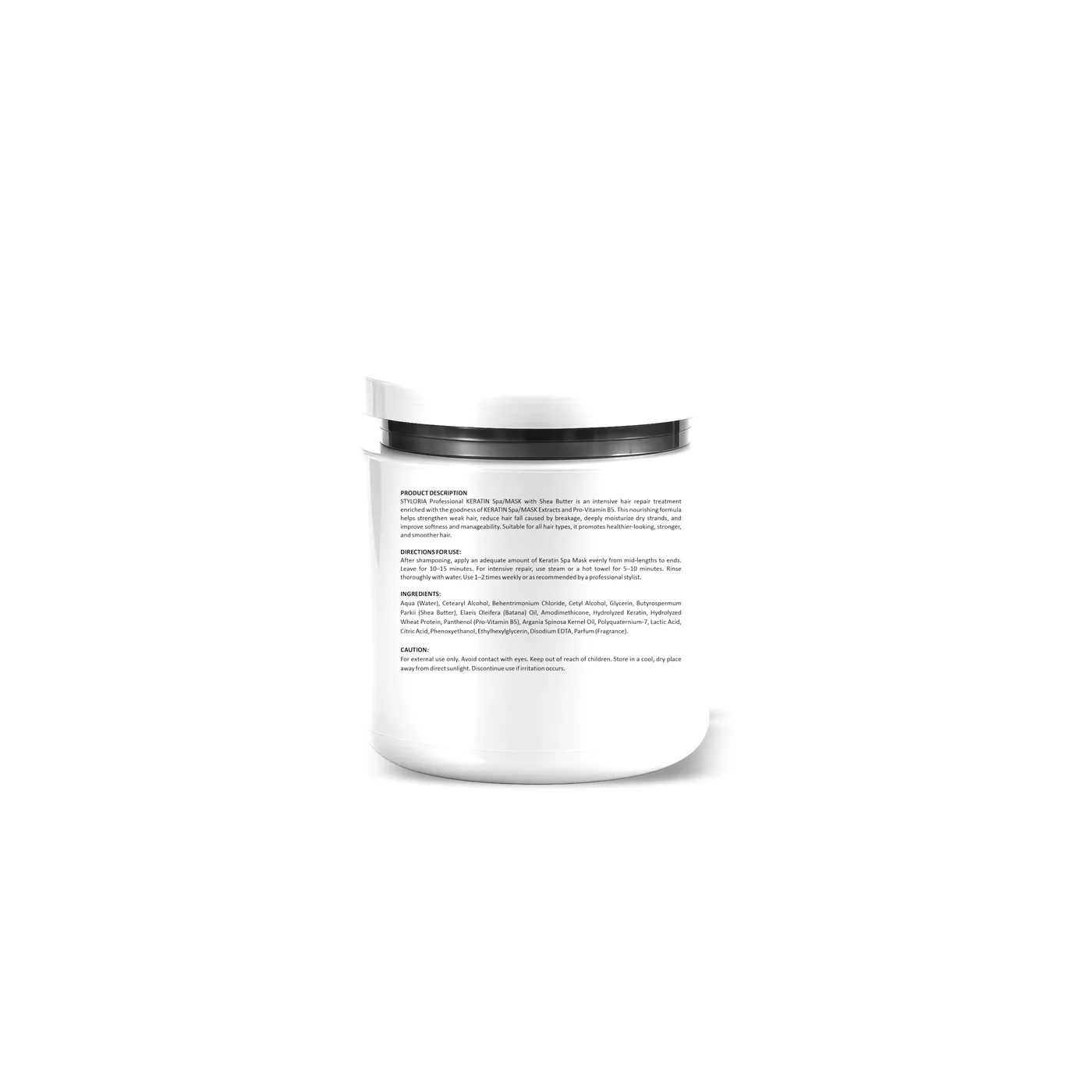 Styloria Professional Keratin Hair Spa Mask 900 g, image 4