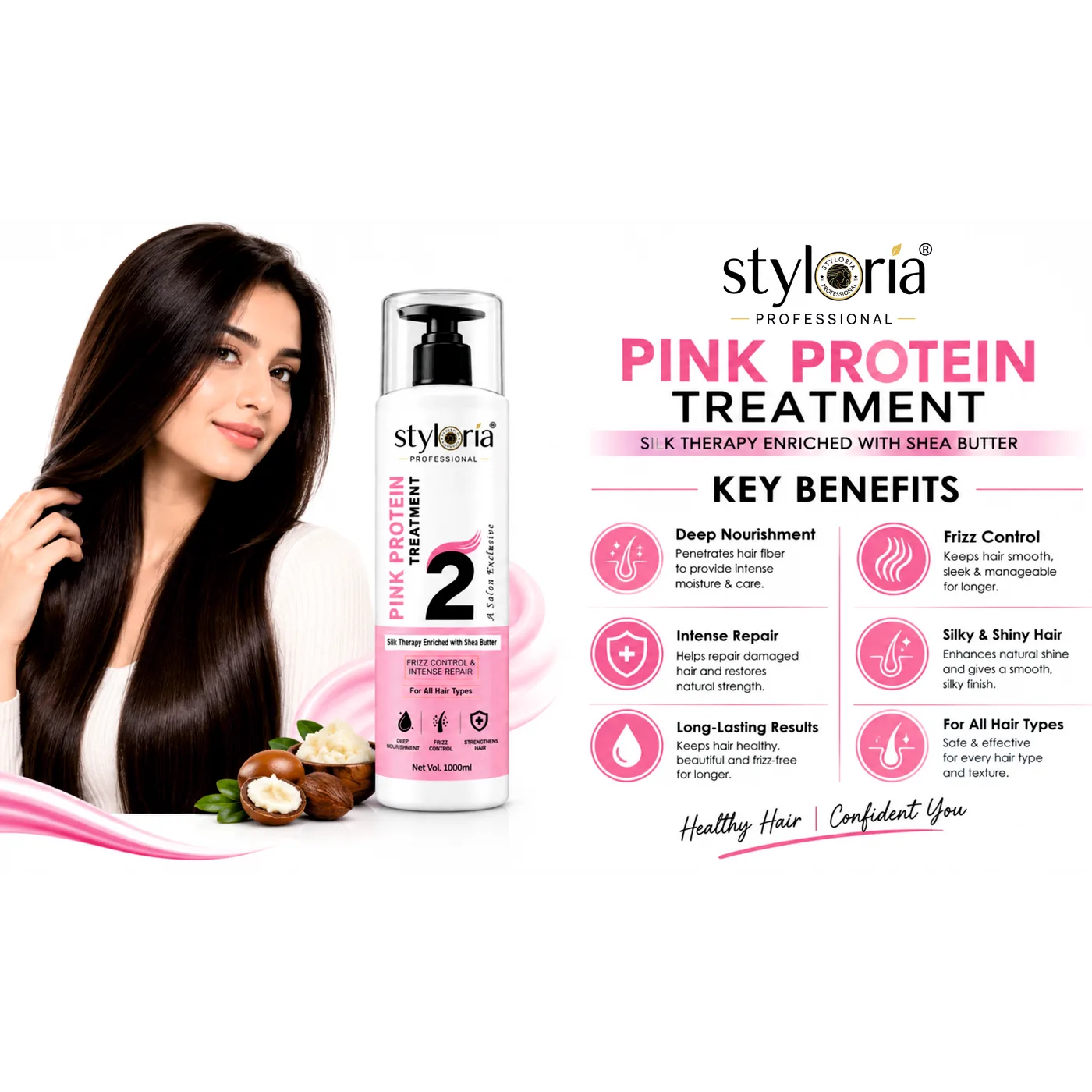 Styloria Professional Pink Protein Treatment Step 2, image 3
